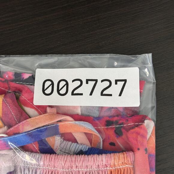 French Connection Top Womens 0 Multicolor Floral Abstract Peplum Cami Tank - Picture 10 of 10